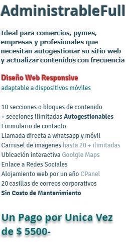 planes y costos web responsive